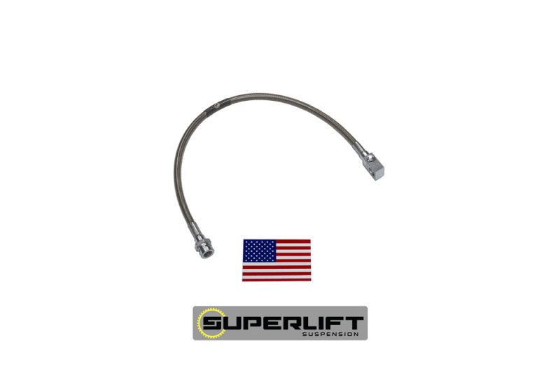 Superlift 66-77 Ford Bronco w/ 3-6in Lift Kit (Single) Bullet Proof Brake Hose Brake Line Kits Superlift