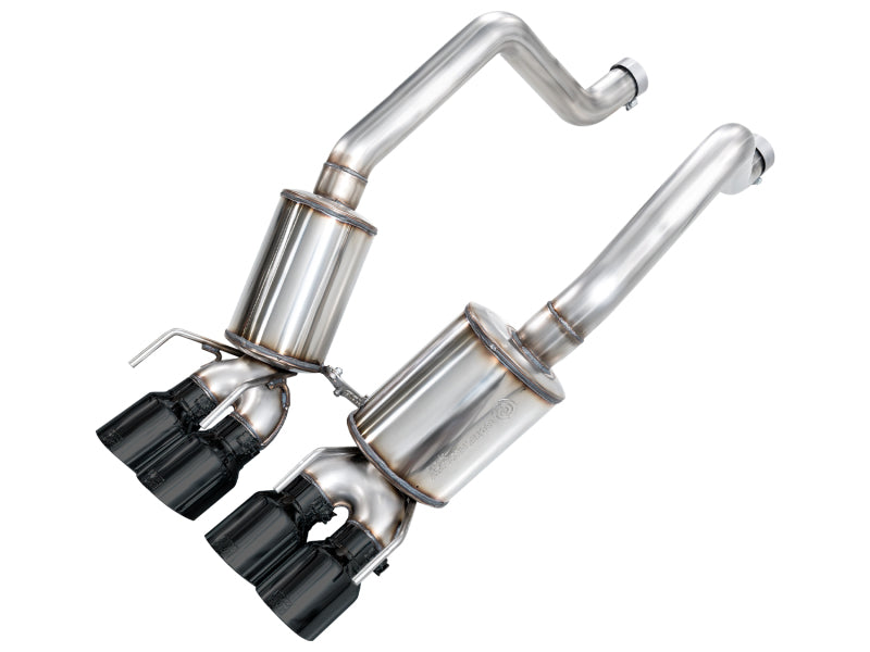 AWE Tuning C6 Chevrolet Corvette Z06/ZR1 Touring Edition Axle-Back Exhaust w/ Diamond Black Tips Axle Back AWE Tuning