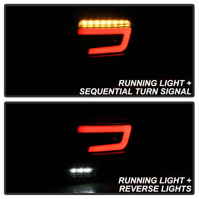 Spyder 08-11 Subaru Impreza WRX 4DR LED Tail Lights - Black ALT-YD-SI084D-LED-BK Tail Lights SPYDER