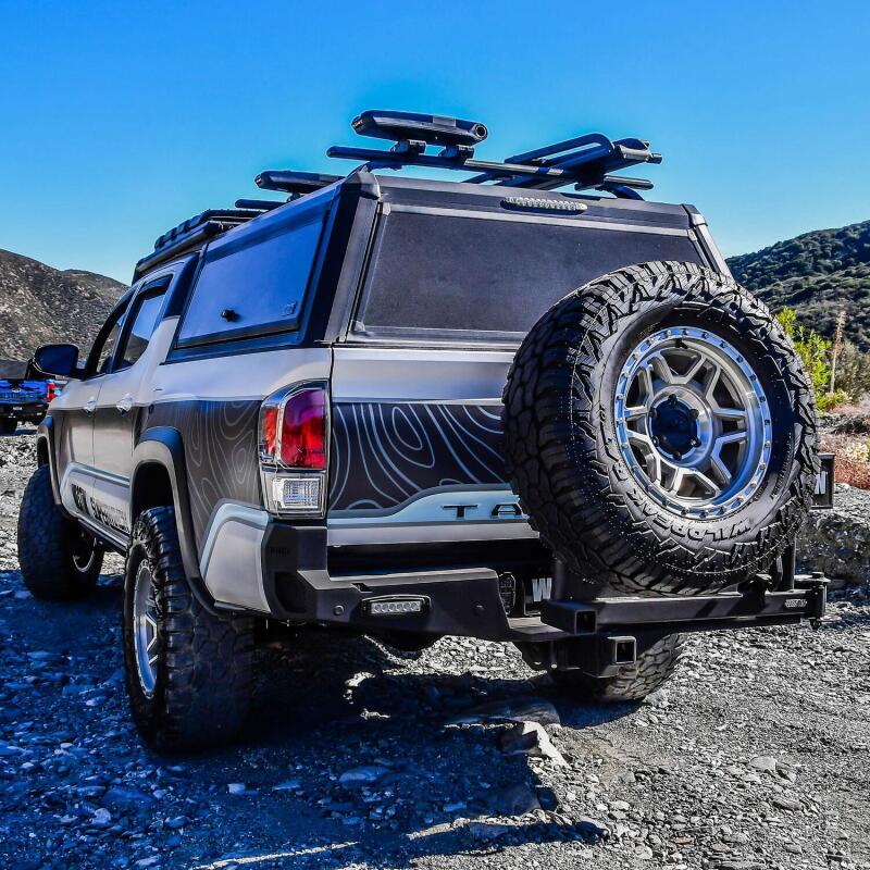 Westin EXP Truck Cap COMPLETE KIT A + BS (16-23 Toyota Tacoma 5.2ft. Bed) Bed Caps Westin