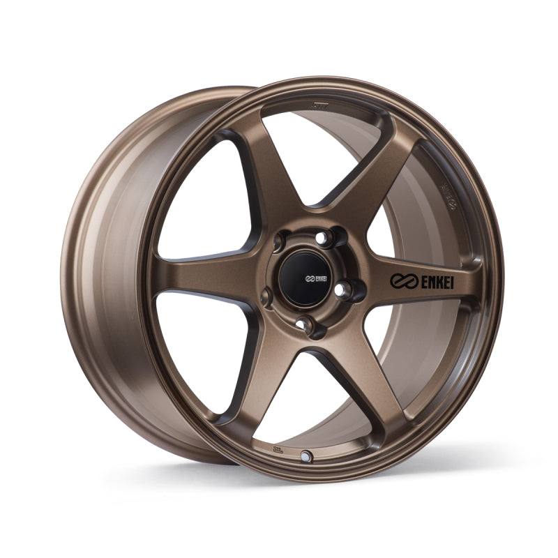 Enkei T6R 18x9.5 38mm Offset 5x114.3 Bolt Pattern 72.6 Bore Copper Wheel Wheels - Cast Enkei