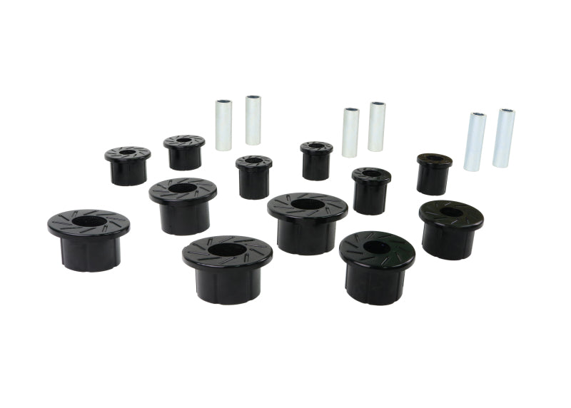 Whiteline 2003-2009 Dodge Ram 2500 Spring - Eye Front/Rear And Shackle Bushing Spring Insulators Whiteline