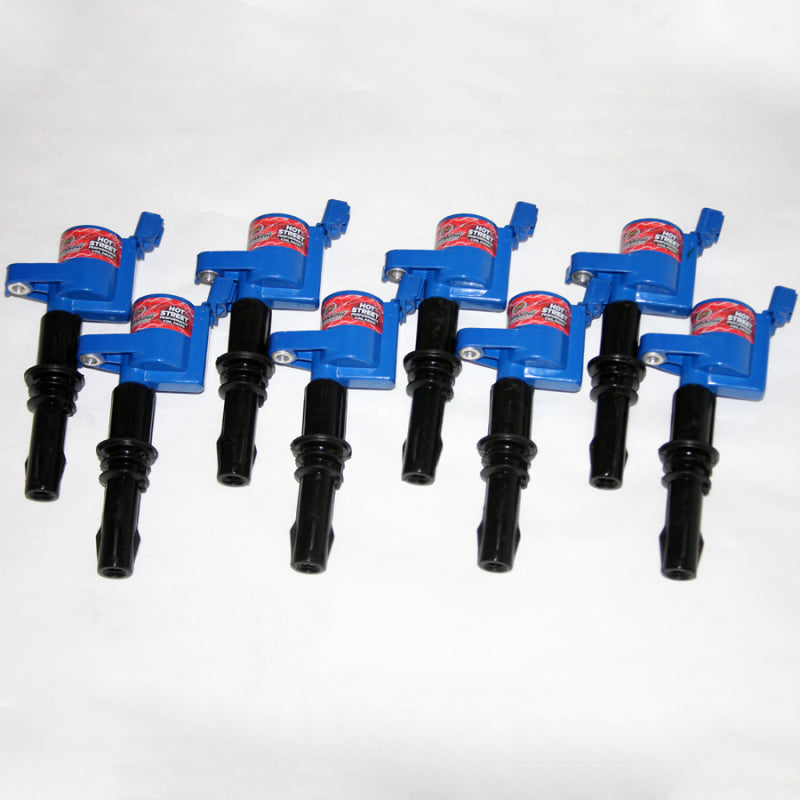 Granatelli 05-08 Ford 4.6L/5.4L 3V Hot Street Coil Packs - Black (Set of 8) Ignition Coils Granatelli Motor Sports