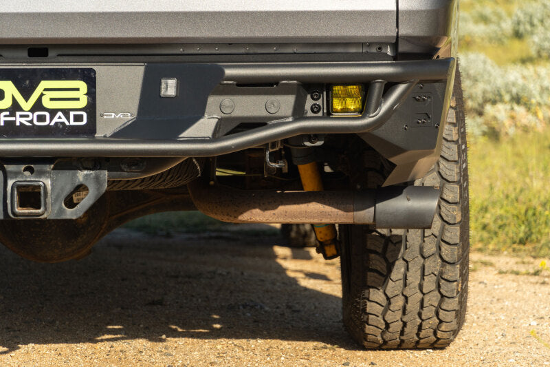 DV8 2014-2021 Toyota Tundra Tube Rear Bumper Bumpers - Steel DV8 Offroad