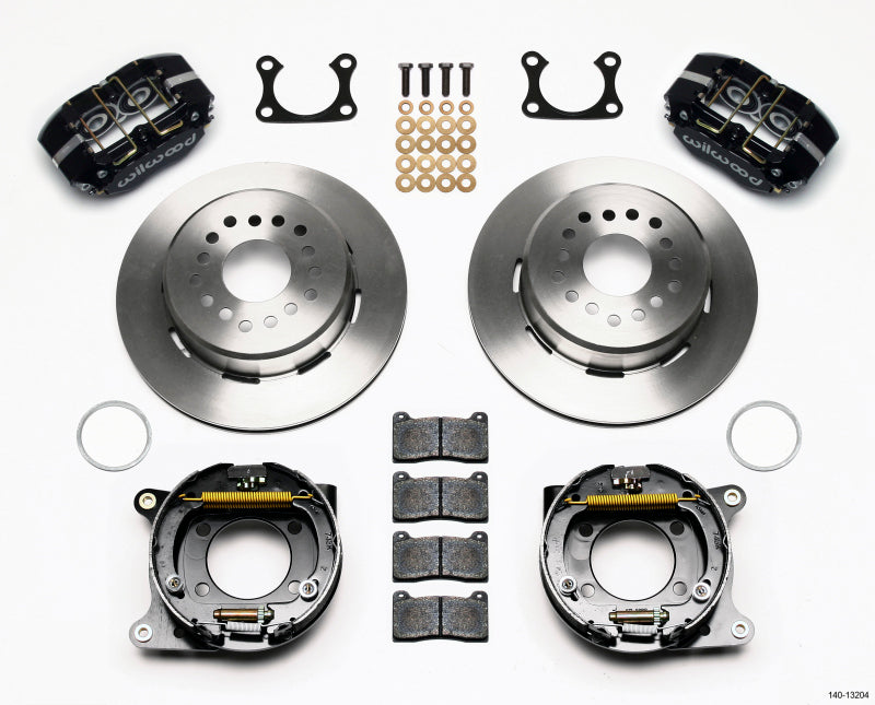 Wilwood Dynapro Dust-Boot P/S Park Brake Kit Big Ford 2.36in Offset Big Brake Kits Wilwood