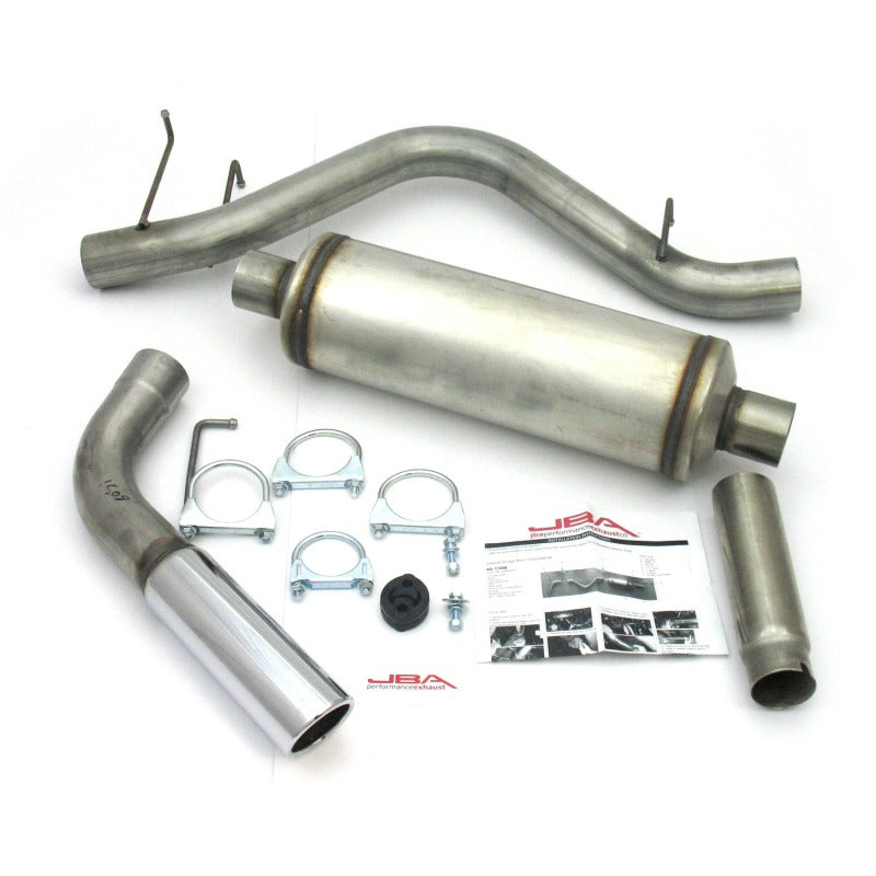 JBA 98-01 Ram 1500/2500 3.9L/5.2L/5.9L 409SS Pass Side Single Exit Cat-Back Exhaust Catback JBA