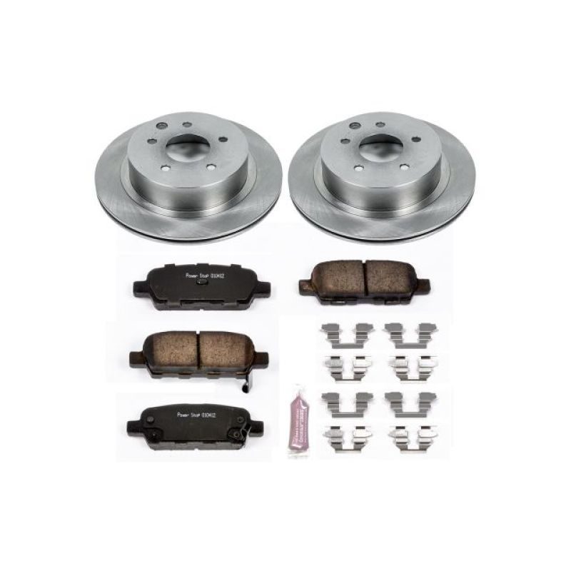 Power Stop 03-05 Infiniti G35 Rear Autospecialty Brake Kit Brake Kits - OE PowerStop
