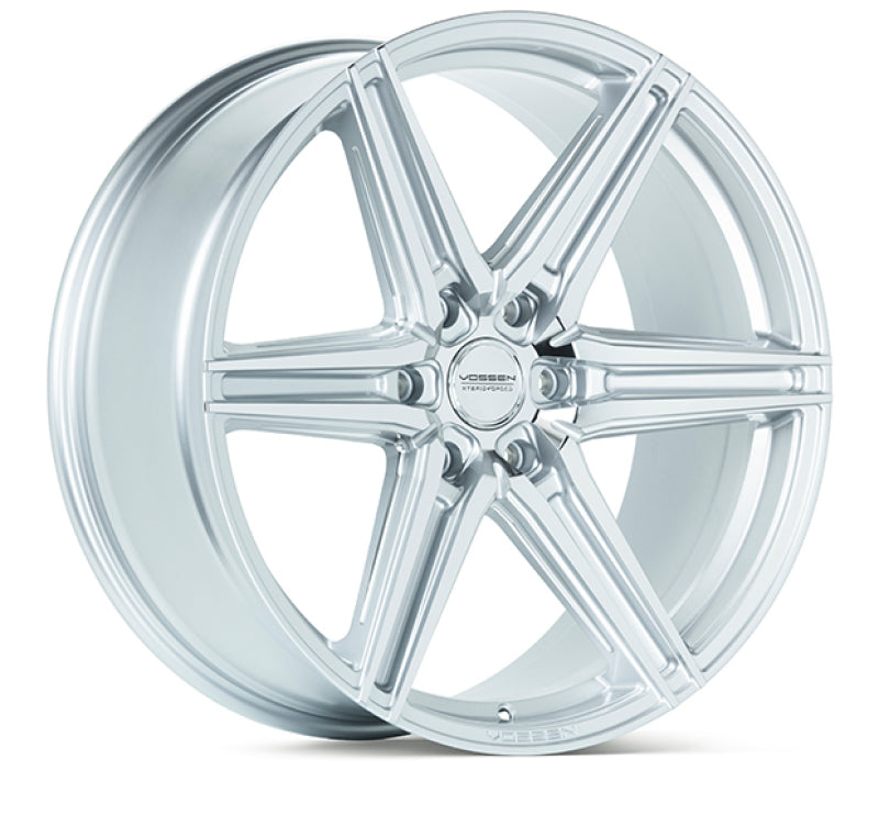Vossen HF6-2 20x9.5 / 6x139.7 / ET15 / Deep Face / 106.1 - Silver Polished Wheel Wheels - Forged Vossen