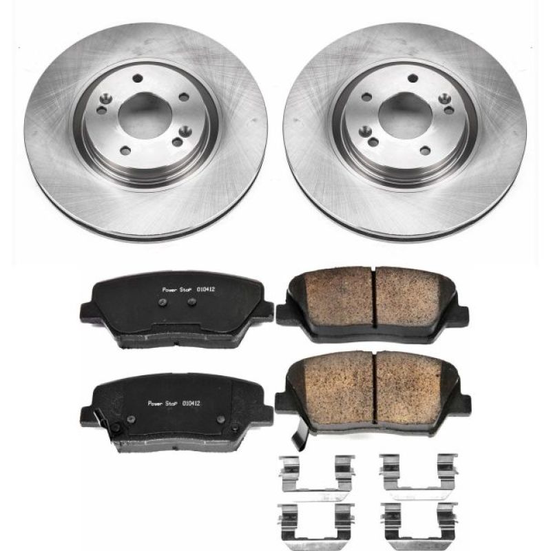 Power Stop 12-17 Hyundai Azera Front Autospecialty Brake Kit Brake Kits - OE PowerStop