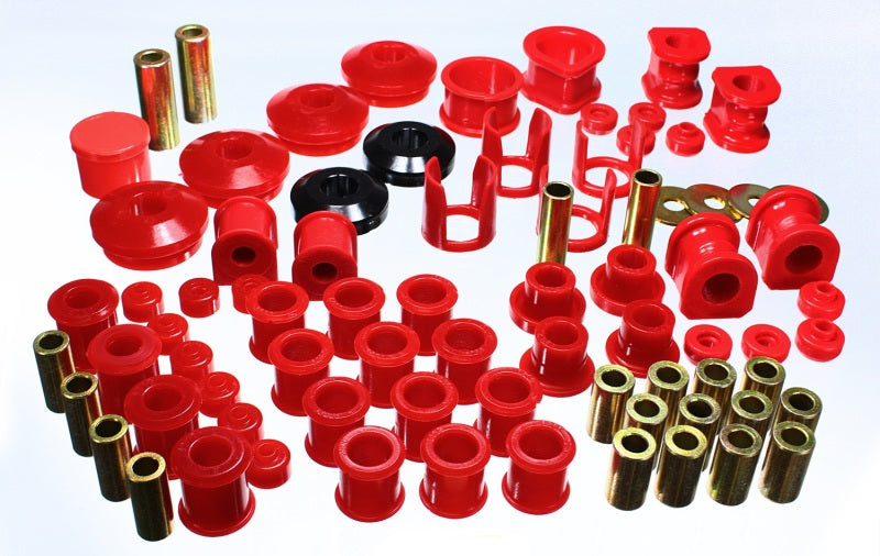 Energy Suspension 89-94 Nissan 240SX (S13) Red Hyper-Flex Master Bushing Set Bushing Kits Energy Suspension