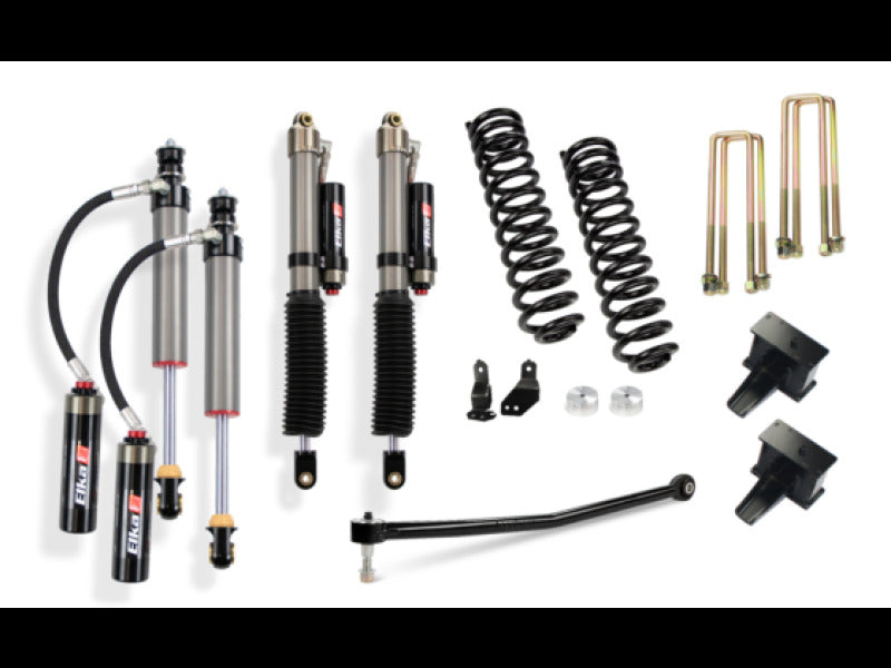 Cognito 23-24 Ford F-250/350 SD 4WD 3in Elite Lift Kit w/ Elka 2.5 Remote Reservoir Shocks Lift Kits Cognito