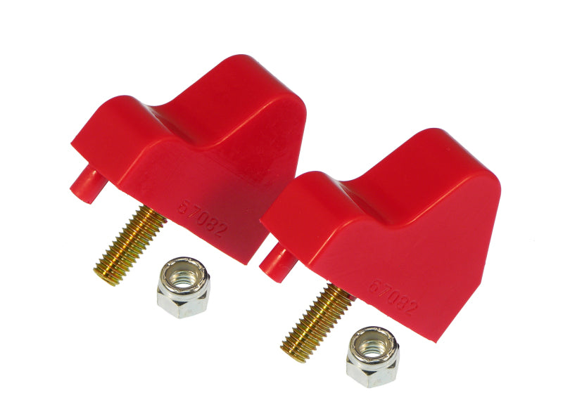 Prothane 70-81 Chevy Camaro Bump Stop Kit - Red Bump Stops Prothane