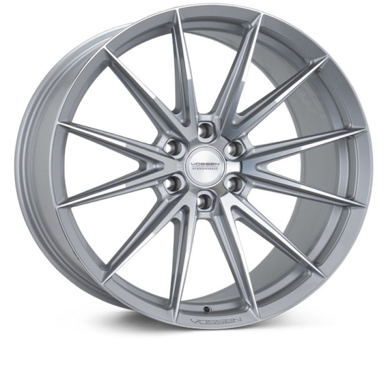Vossen HFX-2 22x10 / 6x135 / ET-18 / Super Deep Face / 87.1 - Silver Polished Wheel Wheels - Forged Vossen