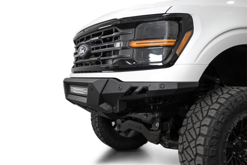 Addictive Desert Designs 2024 Ford F-150 Black Label - Front Bumper Bumpers - Steel Addictive Desert Designs