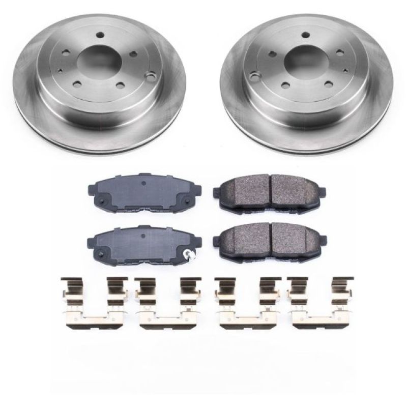 Power Stop 04-06 Mazda MPV Rear Autospecialty Brake Kit Brake Kits - OE PowerStop