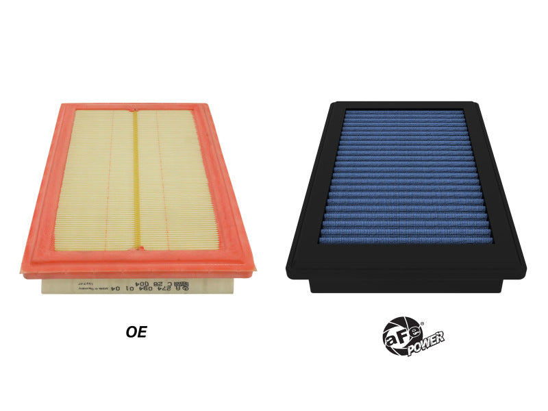 aFe MagnumFLOW OE Replacement Air Filter w/Pro 5R Media 15-18 Mercedes C300 (L4-2.0L Turbo) Cold Air Intakes aFe
