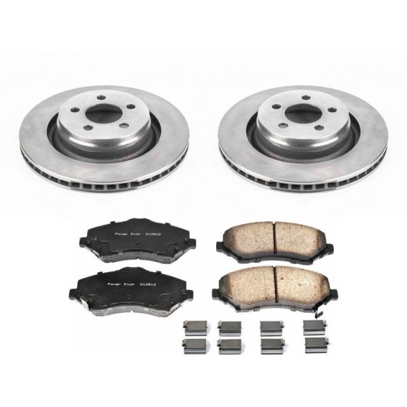 Power Stop 09-11 Dodge Nitro Front Autospecialty Brake Kit Brake Kits - OE PowerStop