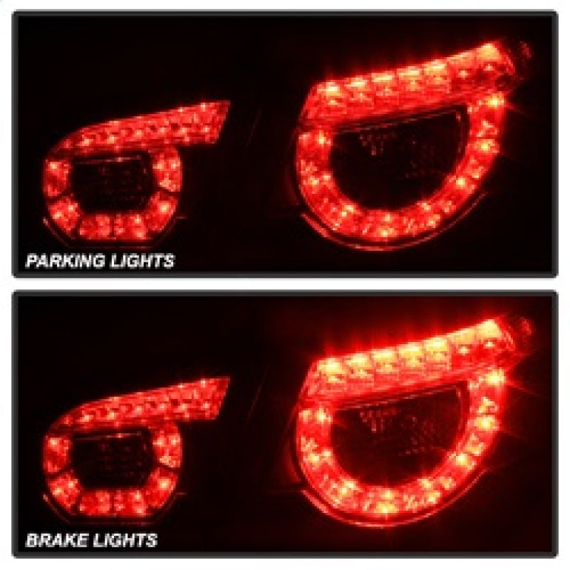 Spyder Chevy SS 2014-2016 LED Tail Lights Black ALT-YD-CVSS14-LED-BK Tail Lights SPYDER