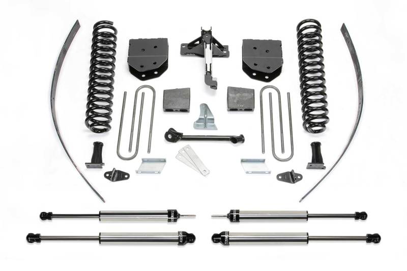 Fabtech 08-15 Ford F250 4WD w/o Factory Overload 8in Basic Sys w/Dlss Shks Lift Kits Fabtech