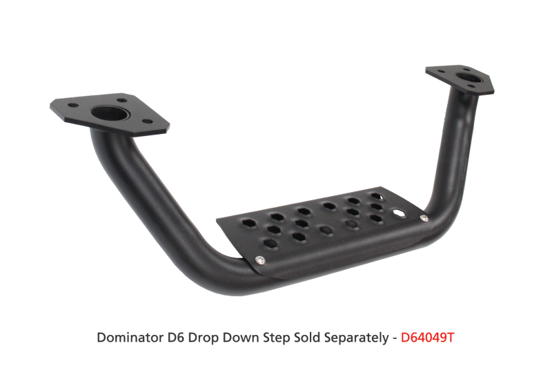 Go Rhino 19-20 Chevy 1500 Dominator Extreme D6 SideSteps Complete Kit w/SideStep + Brkts Side Steps Go Rhino