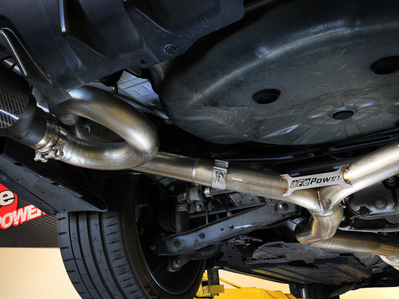 aFe Subaru WRX/STi 15-21 H4-2.0/2.5L Takeda 3in to 2-1/2in Stainless Cat-Back Exhaust w/ Black Tip Catback aFe