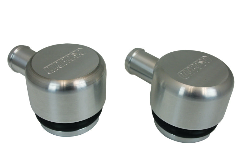 Moroso GM COPO Camaro Valve Cover Breather Replacement - 2 Pack Valve Covers Moroso