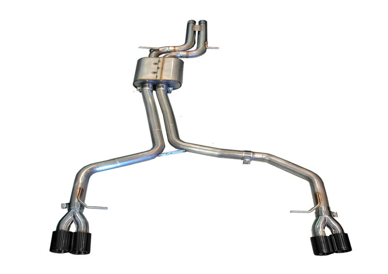 AWE Tuning Audi B8 S5 4.2L Track Edition Exhaust System - Diamond Black Tips Catback AWE Tuning