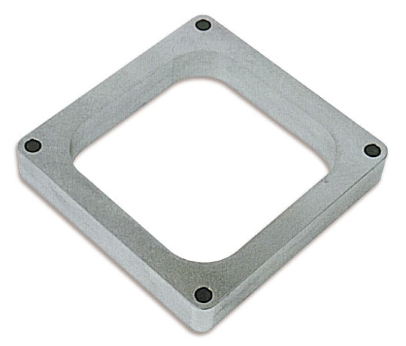 Moroso 4500 Carburetor Spacer - Open Plenum - 1in - Billet Aluminum Hardware - Singles Moroso