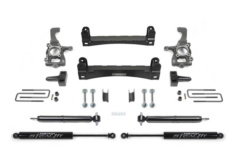 Fabtech 15-20 Ford F150 2WD 4in Basic Sys w/Rr Stealth Lift Kits Fabtech