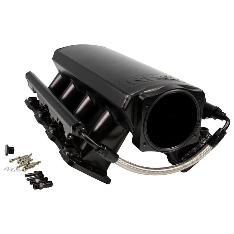 Fast Intake Manifold, Rhs Sheet Met Al, Ls Cathedral Port, Black W/ Fuel Rail Kit Hardware Kits - Other FAST