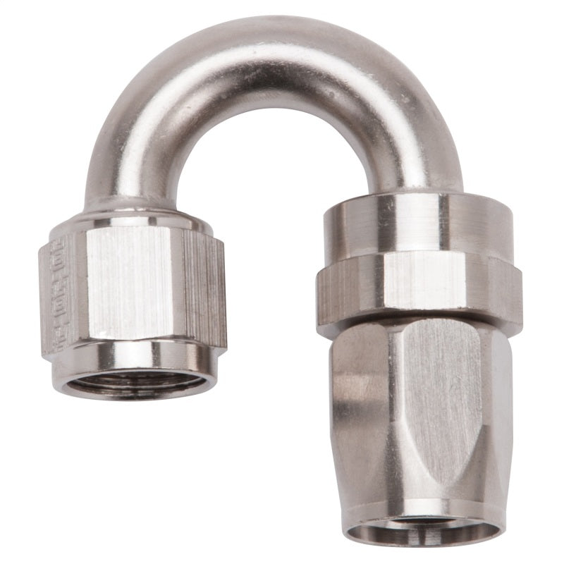 Russell Performance -6 AN Endura 180 Degree Full Flow Swivel Hose End (With 9/16in Radius) Fittings Russell