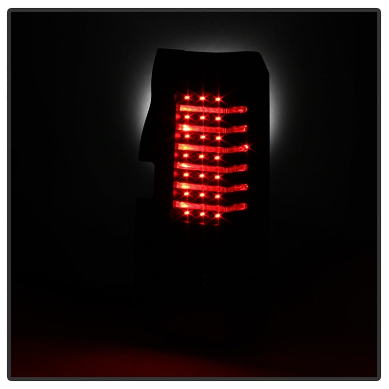 xTune Hummer H3 06-09 ( Non H3T ) LED Tail Lights Black ALT-ON-HH306-LED-BK Tail Lights SPYDER