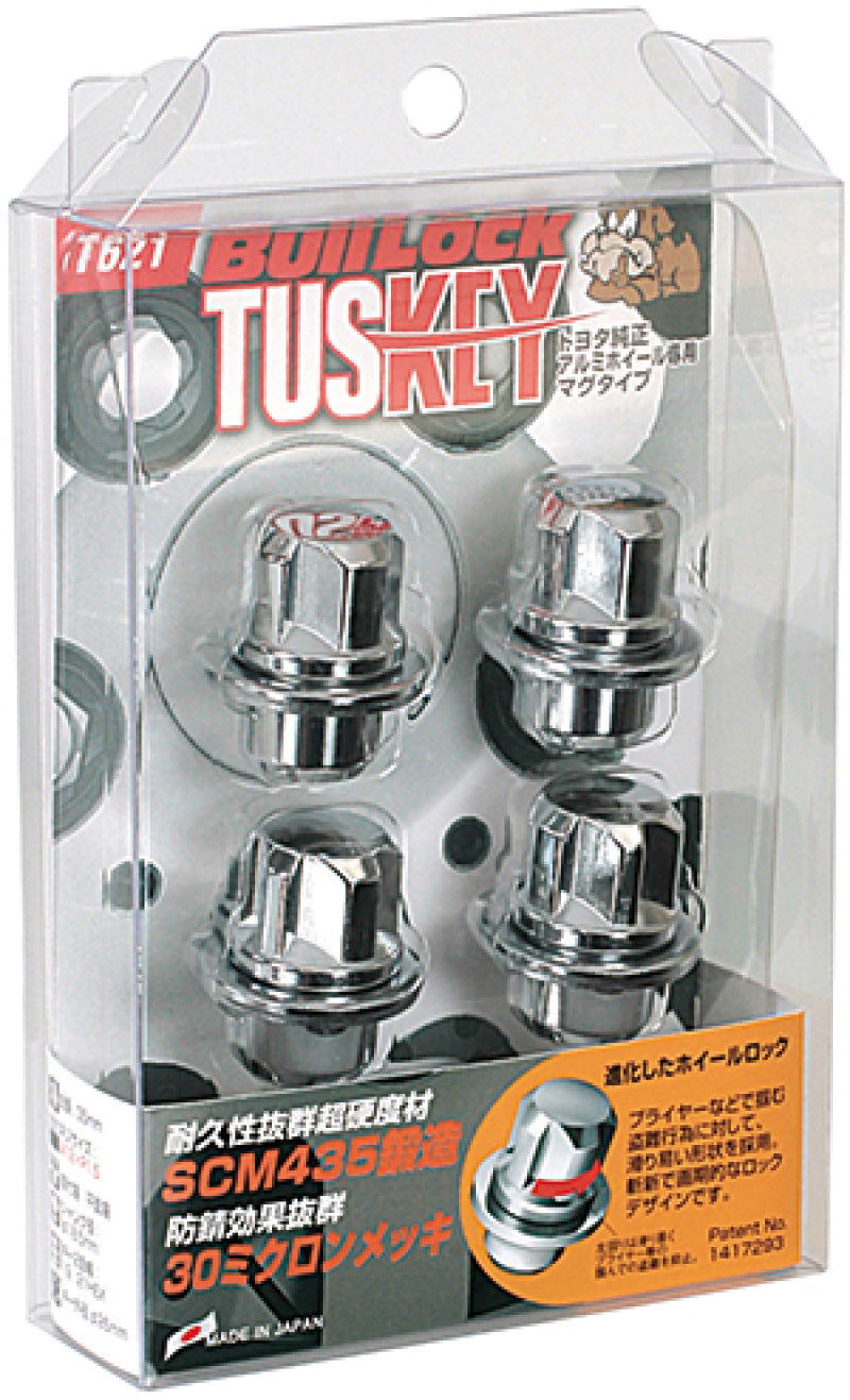 Project Kics Chrome Bullock - 12X1.50 Lug Nuts Project Kics
