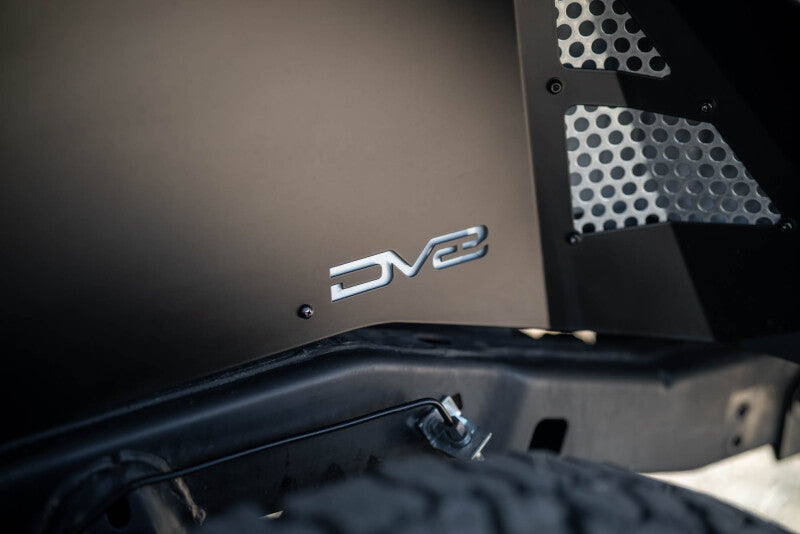 DV8 Offroad 07-18 Jeep Wrangler JK Rear Inner Fender - Satin Black Fenders DV8 Offroad