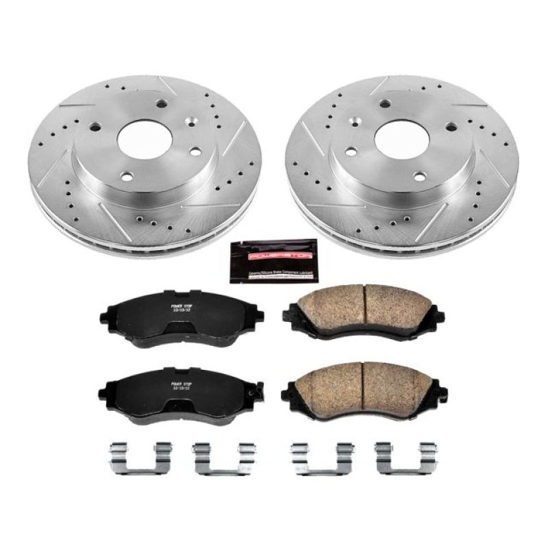 Power Stop 04-08 Suzuki Forenza Front Z23 Evolution Sport Brake Kit Brake Kits - Performance D&S PowerStop