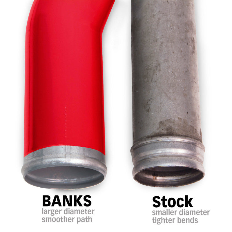 Banks Power 07-09 Ram 6.7L Diesel Boost Tube System - Driver Side Intercooler Ducting Banks Power