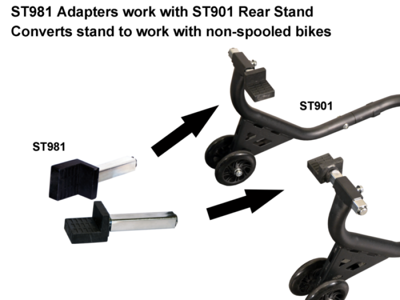 Vortex Racing Rear Stand Conversion for No Spools Bike Stands Vortex Racing