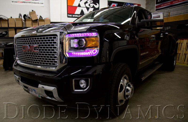 Diode Dynamics 2014-2016 GMC Sierra RGBW DRL LED Boards Light Accessories and Wiring Diode Dynamics