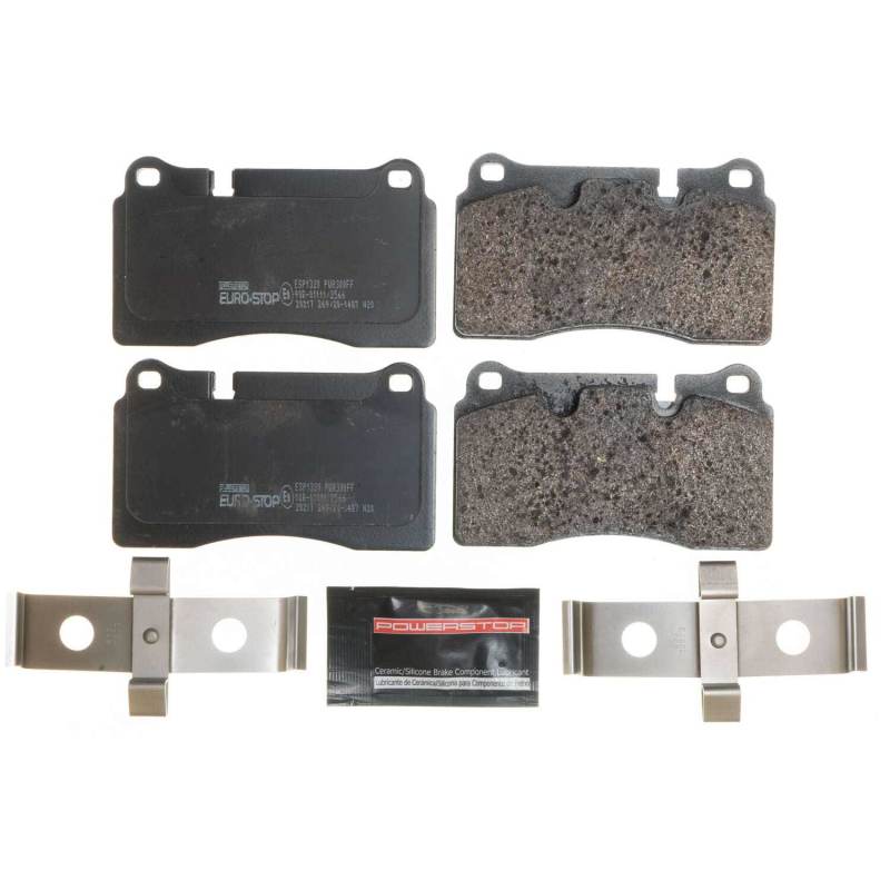 Power Stop 08-09 Land Rover Range Rover Sport Euro-Stop ECE-R90 Front Brake Pads Brake Pads - OE PowerStop