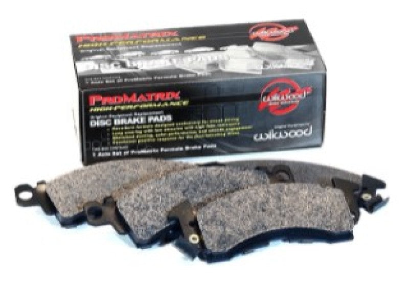 Wilwood Pad Set Promatrix D591 Brake Pads - Performance Wilwood