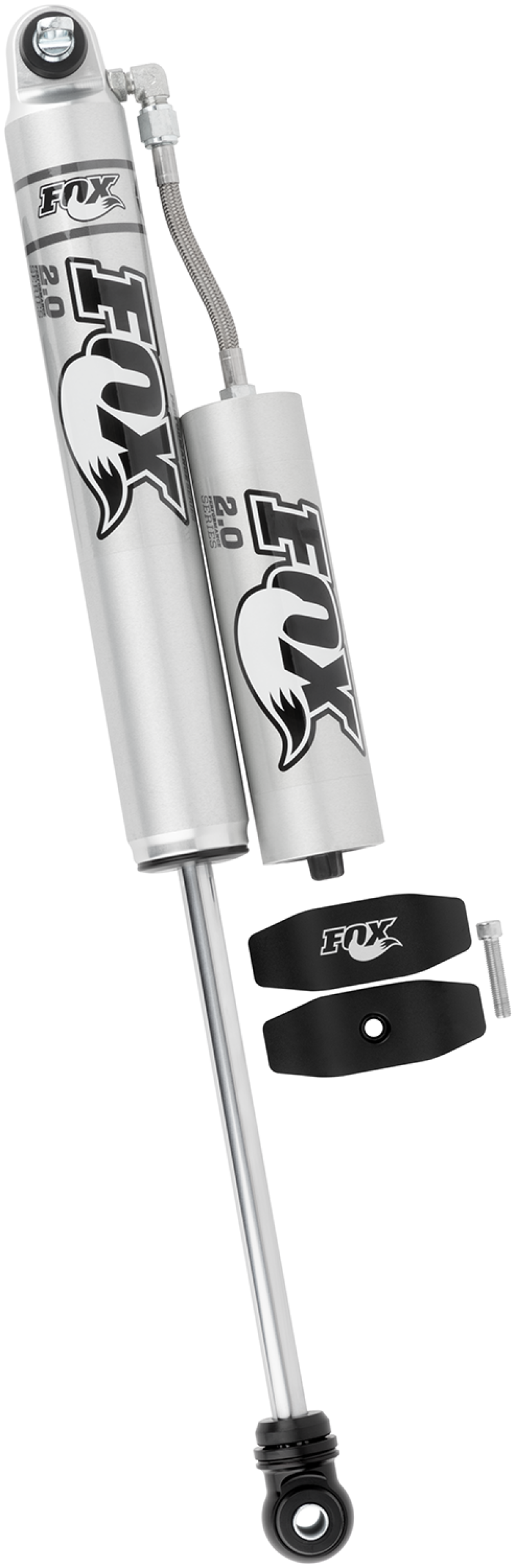 Fox 07+ Jeep JK 2.0 Performance Series 10.1in. Smooth Body Remote Res. Rear Shock / 2.5-4in. Lift Shocks and Struts FOX