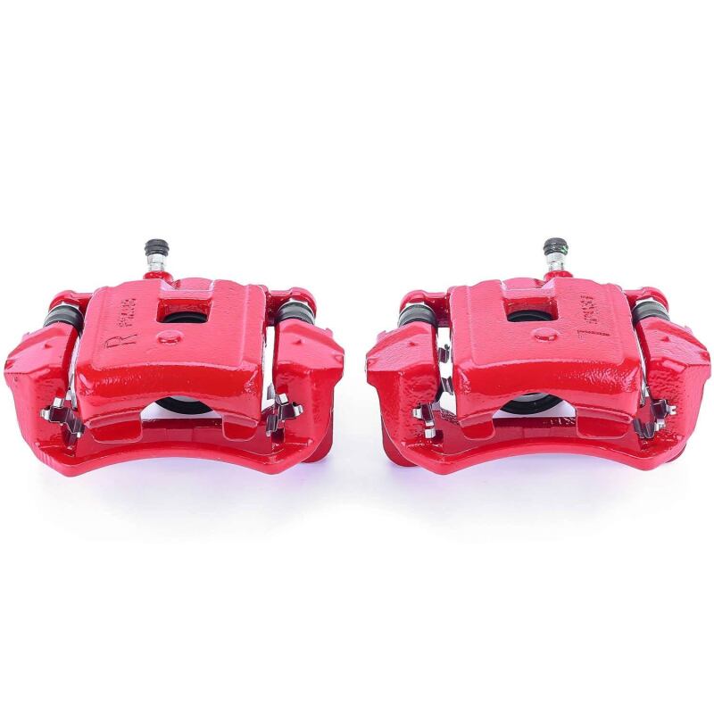 Power Stop 98-07 Lexus LX470 Rear Red Calipers w/Brackets - Pair Brake Calipers - Perf PowerStop