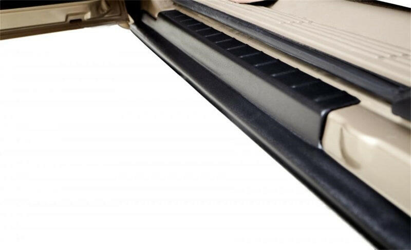 Bushwacker 99-06 Chevy Silverado 1500 Ext. Cab Trail Armor Rocker Panel and Sill Plate Cover - Black Body Armor & Rock Rails Bushwacker