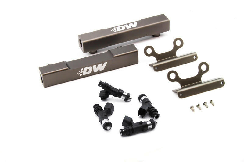 DeatschWerks 02+ Subaru WRX / 07+ STI/LGT Top Feed Fuel Rail Upgrade Kit w/ 750cc Injectors Fuel Rails DeatschWerks