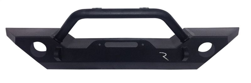 Rampage 07-22 Jeep Wrangler JL/JK & 20-22 Gladiator JT Rock Rage Front Bumper - Black Bumpers - Steel Rampage