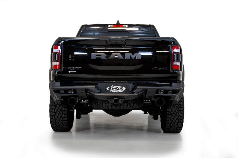 Addictive Desert Designs 2021 Dodge RAM 1500 TRX PRO Bolt-On Rear Bumper w/ Sensors Bumpers - Steel Addictive Desert Designs