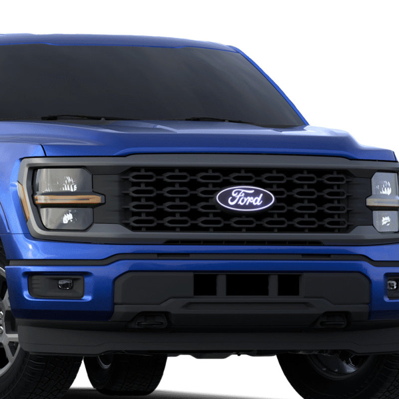 Ford F-150 Front Emblem - With camera cutout (No Spray washer) Light Bars & Cubes Putco