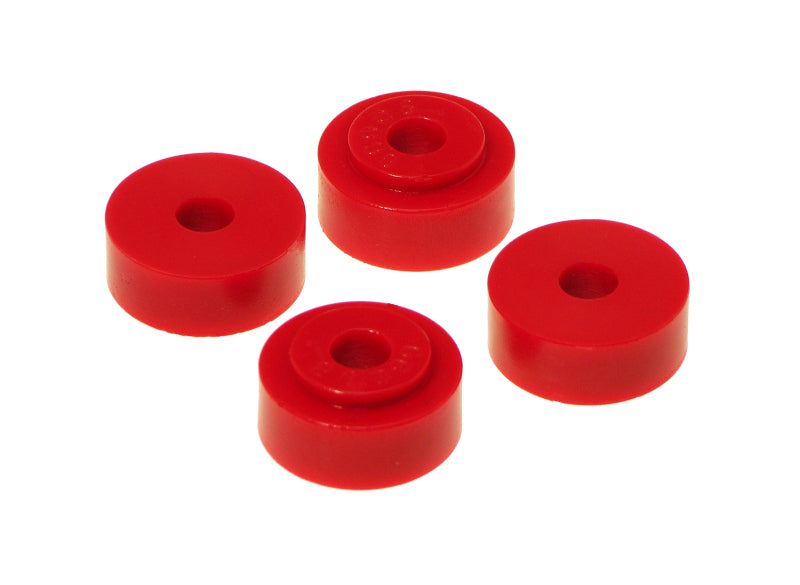 Prothane Universal Shock Bushings - Stem Type - Large Nipple - Red Bushing Kits Prothane