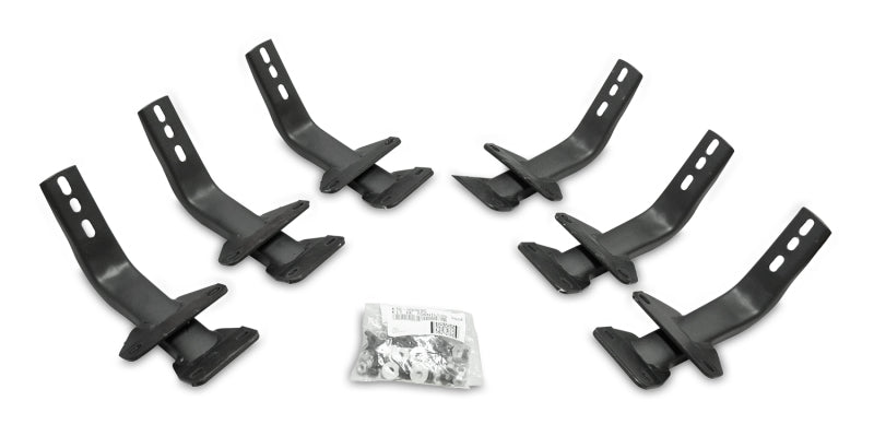 Go Rhino 15-20 Ford F-150 6in OE Xtreme II Complete Kit w/SideSteps + Brkts Side Steps Go Rhino