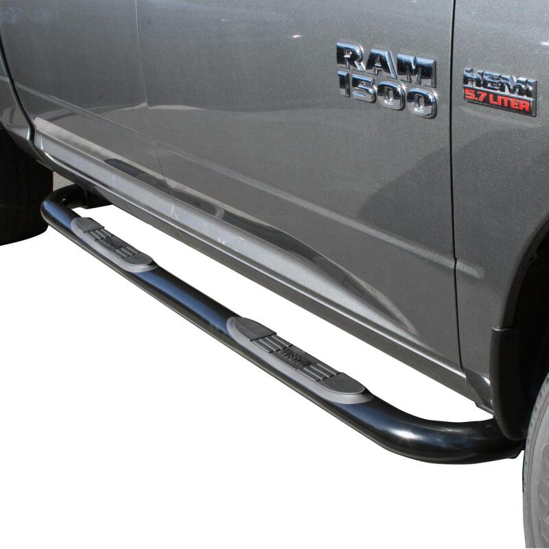 Westin 2009-2018 Dodge/Ram 1500 Crew Cab E-Series 3 Nerf Step Bars - Black Nerf Bars Westin